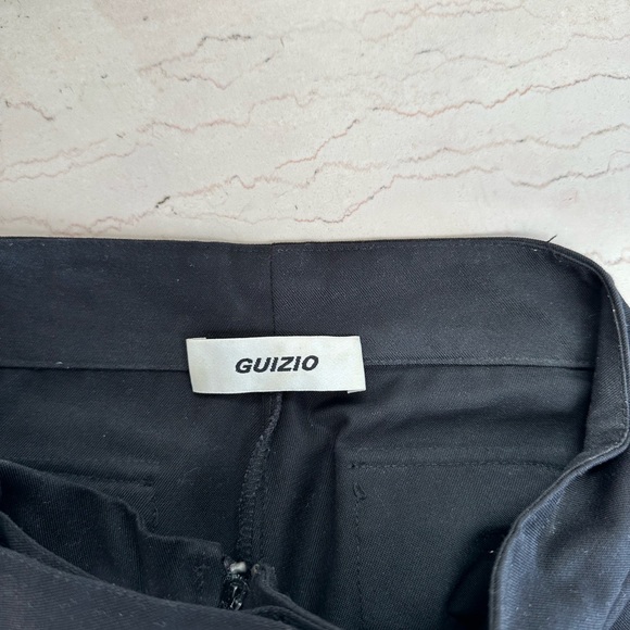 Danielle Guizio Zippered Cargo Black Pants - Picture 9 of 16